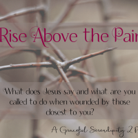 Rise Above the Pain: Part II